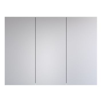 Peegelkapp Camargue Svanholm 90 x 65 cm must