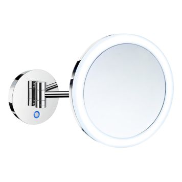 Kosmeetikapeegel LED Outline valge