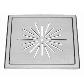 Trapikaas Smedbo Outline FS500 200 x 200 mm matt roostevaba teras