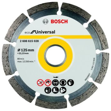 Teemantlõikeketas Bosch Eco Universal 125 mm