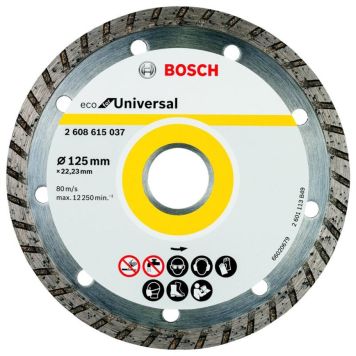 Teemantlõikeketas Bosch Eco universal 125 mm