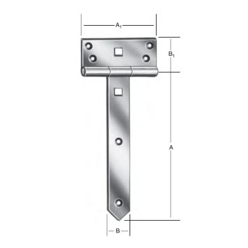 Väravahing 400 x 38 mm
