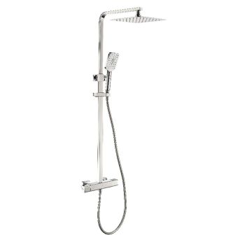 Dušikomplekt termostaatsegistiga Camargue Samsø Nexø 150 mm kroom