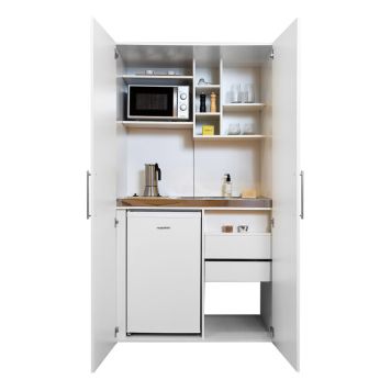 Miniköök Respekta SKWWMIC 1,04 m valge