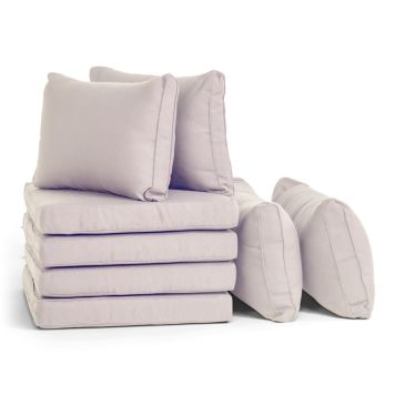 Pehmendused SunFun diivanikomplektile valge