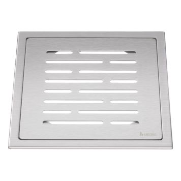 Trapikaas Smedbo Outline Janat 200 x 200 mm Matt harjatud roostevaba teras