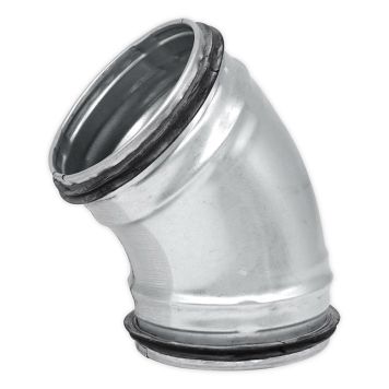 Põlv Europlast 45° 100 mm