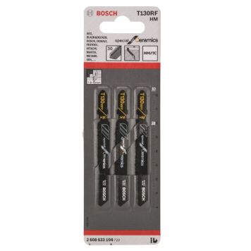 Tikksaetera Bosch special for Ceramics T 130 RIFF 3 tk