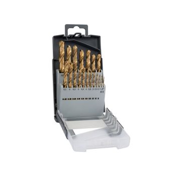 Metallipuuride komplekt Craftomat HSS-T 19-osaline