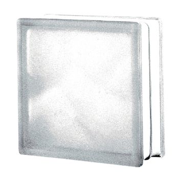 Klaasplokk Wave Sahara matt 190 x 190 x 80 mm