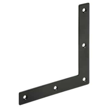 Naelutusnurk 100 x 15 mm must