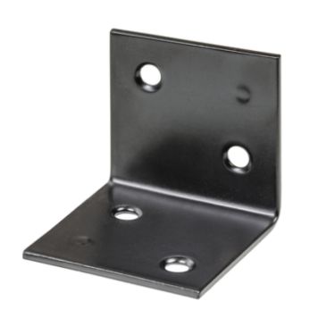 Naelutusnurk lai 50 x 50 mm must