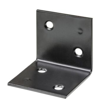 Naelutusnurk lai 60 x 60 mm must