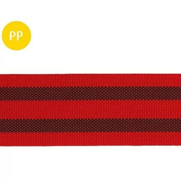 PP-rihm Stabilit 60 mm punane/must