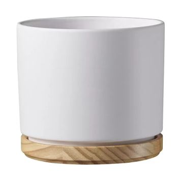 Ümbrispott Soendgen Oslo Ø 22, valge