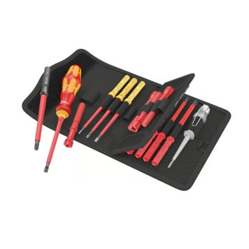 Kruvikeerajate komplekt Wera Kraftform Kompakt 18-osaline