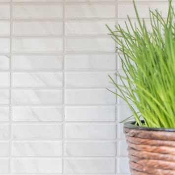 Kivimosaiik Optic valge 29,5 x 29 cm