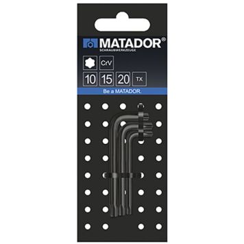 Torx võtmete komplekt T10, T15, T20