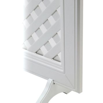 Radiaatori katte tugijalad, valge MDF 2 tk/pakk