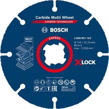 Lõikeketas Bosch X-Lock CMW 125 mm