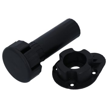 Reguleeritav mööblijalg 100 mm must