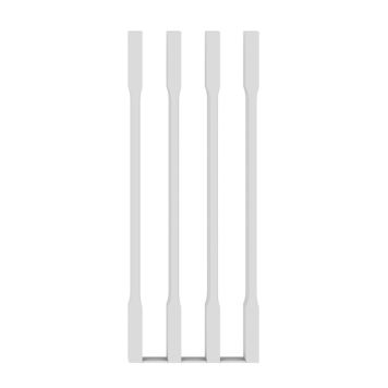 Trepi piirdelipp Lundbergs Helsinki valge 41 x 41 x 1030 mm 4 tk