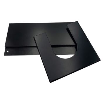 Katteplaadi komplekt Dolle Atlanta ja Dallas treppidele Must