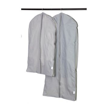 Riidekott lukuga Store It hall 2 tk