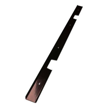 Nurgaühendusliist Resopal 28 mm plaadile must