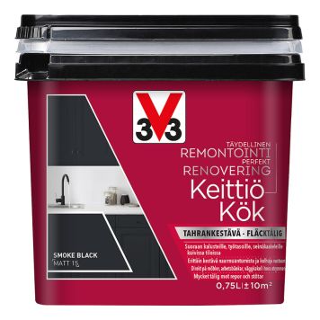 Köögivärv V33 Keittiö matt must