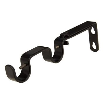 Seinakandur 2-osaline 16/19 cm, must