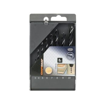 Puidupuuride komplekt Craftomat 8-osaline 3-10 mm