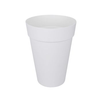 Lillepott Loft kõrge Ø 35 cm, valge