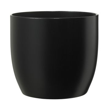 Ümbrispott Basel Fashion Ø 19 cm, must