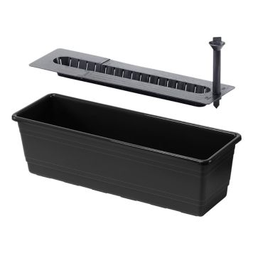 Rõdukast Orthex altkastmisega 55 cm, must