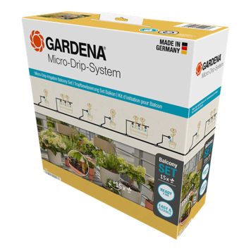 Micro-Drip Gardena stardikomplekt 15 rõdutaimedele