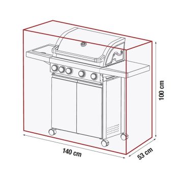 Grillikate Grillstar Atlanta 450 gaasigrillile
