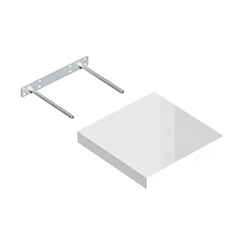 Seinariiul Regalux XL4 valge kõrgläige 23,5 x 23,5 x 3,8 cm