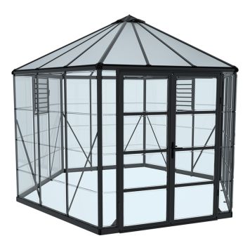 Kasvuhoone Palram-Canopia Oasis 8,6 m², hall