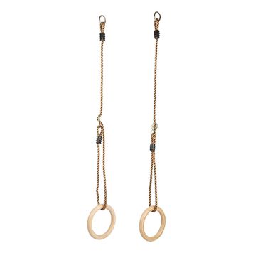 Võimlemisrõngad köiega