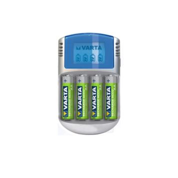 LCD akulaadija Varta 4 x AA/AAA 2600 mAh akud