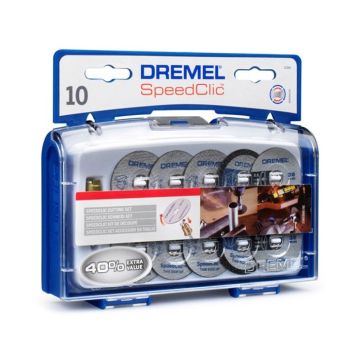 Tarvikutekomplekt Dremel SpeedClic 11-osaline