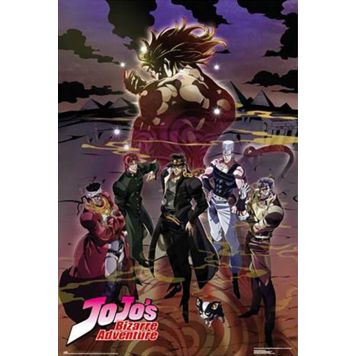 Poster Rainders Jojo's Bizarre Adventure - stardust crusaders 110