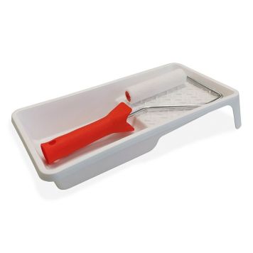 Värvirulli komplekt Swingcolor Mini 10 cm valge