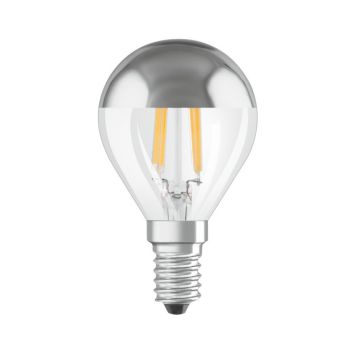 LED-lamp Osram Retrofit Classic P 31 4 W/2700K E14 hõbedane