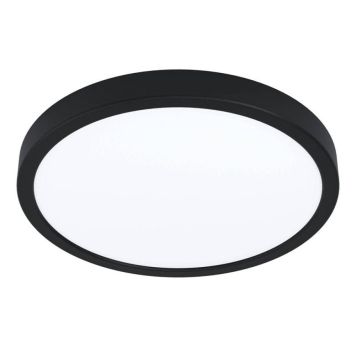 LED-laevalgusti Eglo Connect Fueva-Z Ø 28,5 cm must