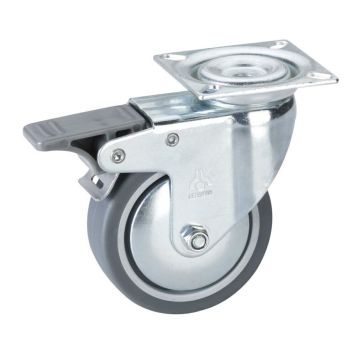 Mööbliratas Stabilit Ø 75 mm piduriga