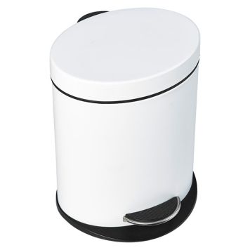 Pedaaliga prügikast Venus Aiko valge 3 l