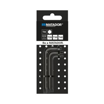 Torx võtmete komplekt T25, T30, T40