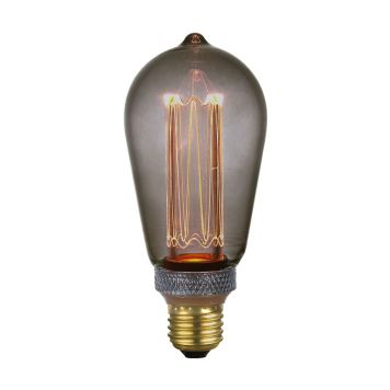 LED- dekoratiivlamp  Halo Design Drop E27, suitsuklaas